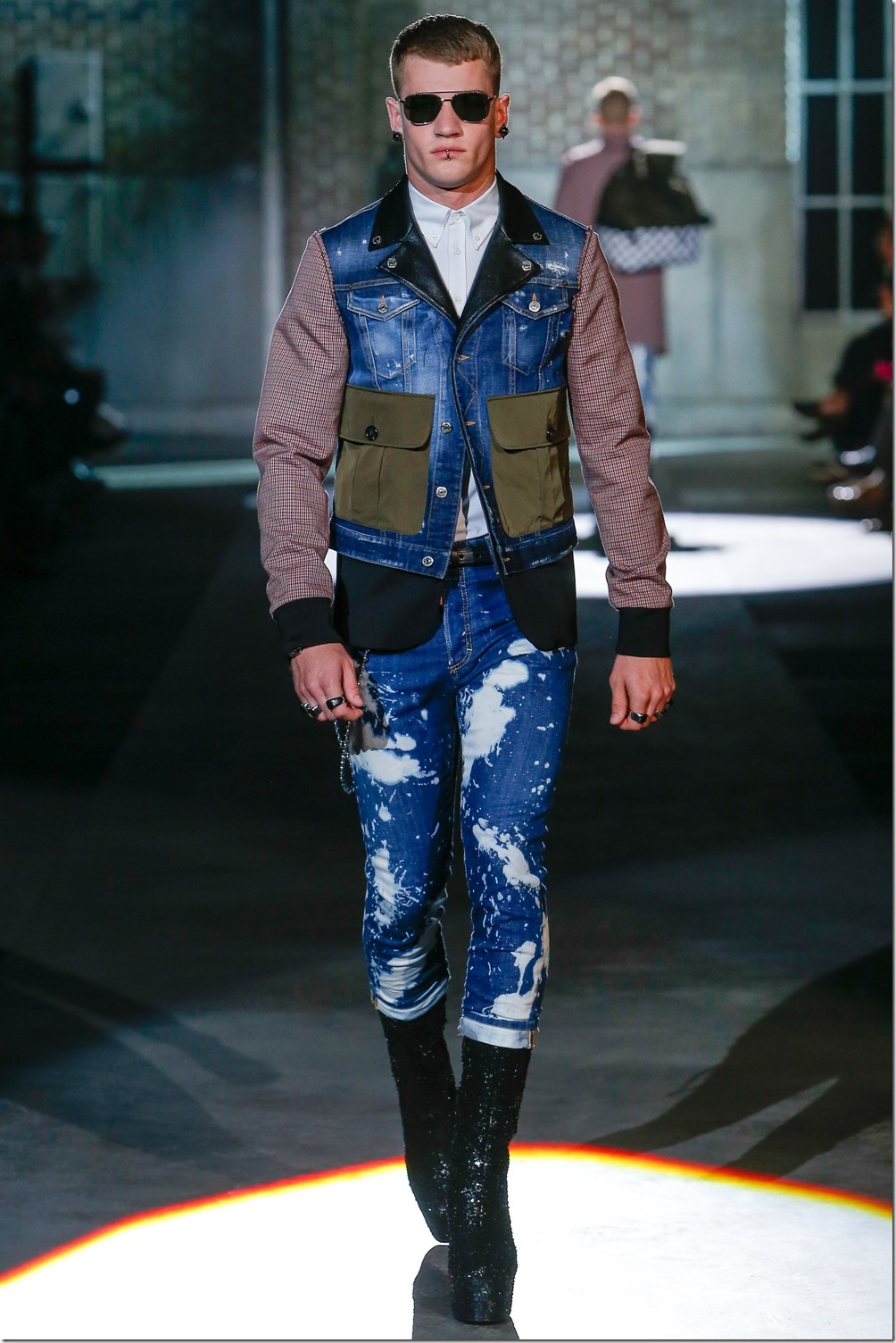 Dsquared2 Spring 2017 Menswear denimsandjeans.com