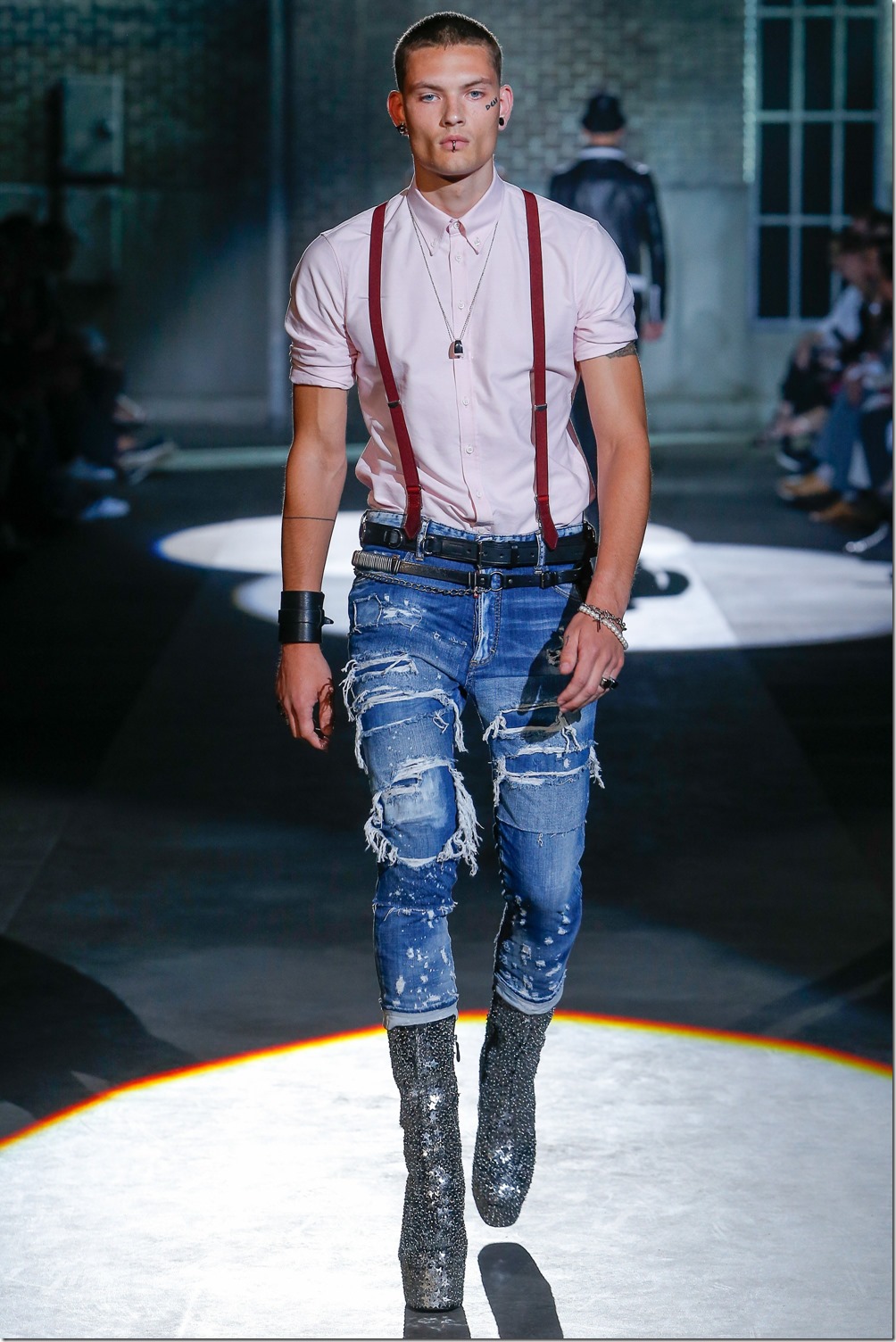 Dsquared2 Spring 2017 Menswear denimsandjeans.com