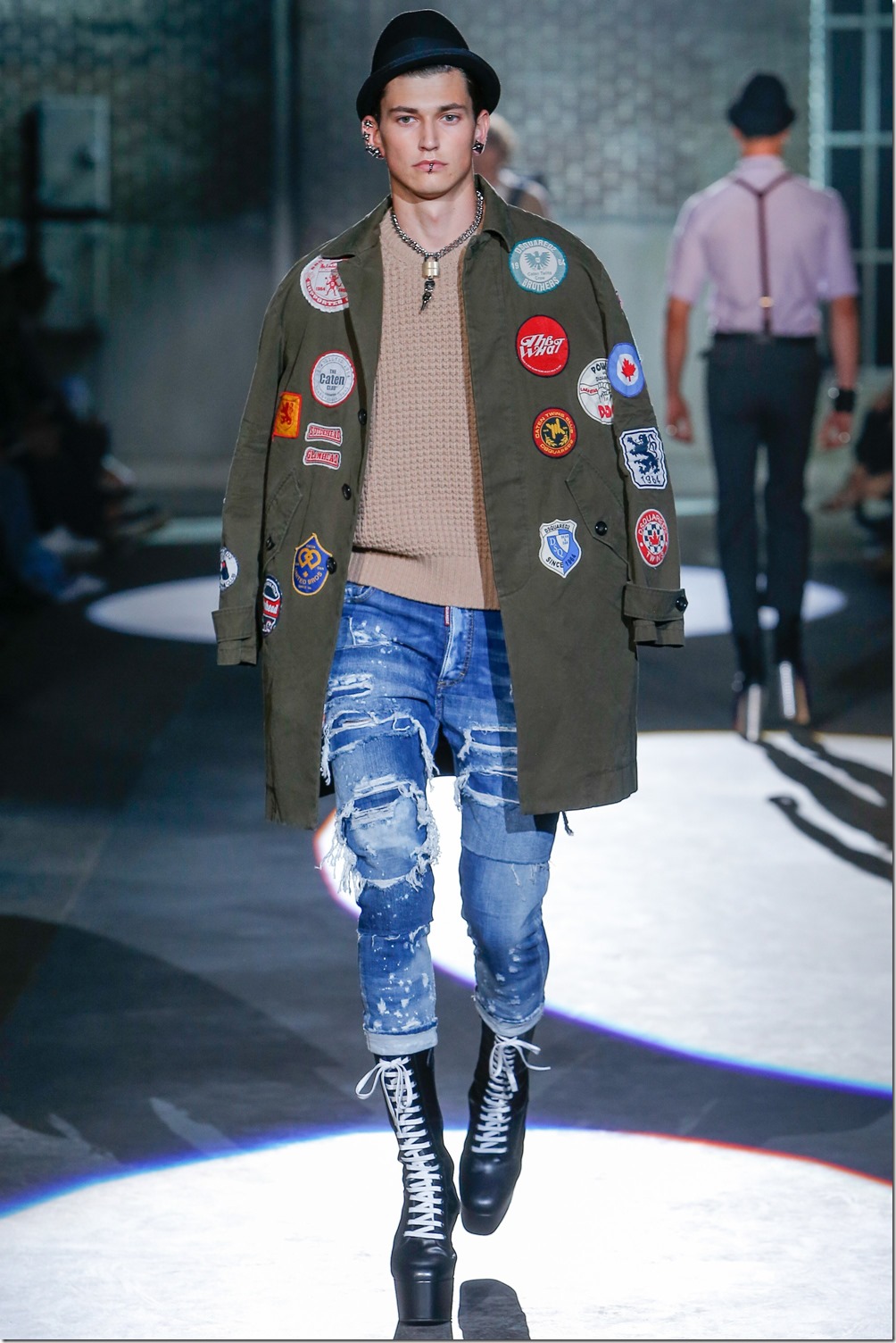 Dsquared2 Spring 2017 Menswear denimsandjeans.com