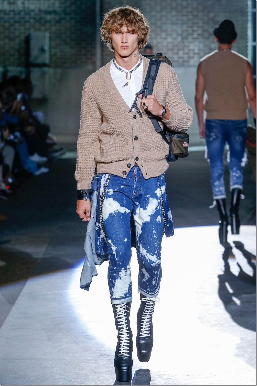 Dsquared2 Spring 2017 Menswear denimsandjeans.com