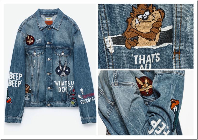 Comic Meets Denim : Zara  Collection : Denimsandjeans.com
