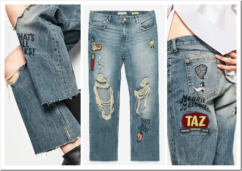 Comic Meets Denim : Zara  Collection : Denimsandjeans.com