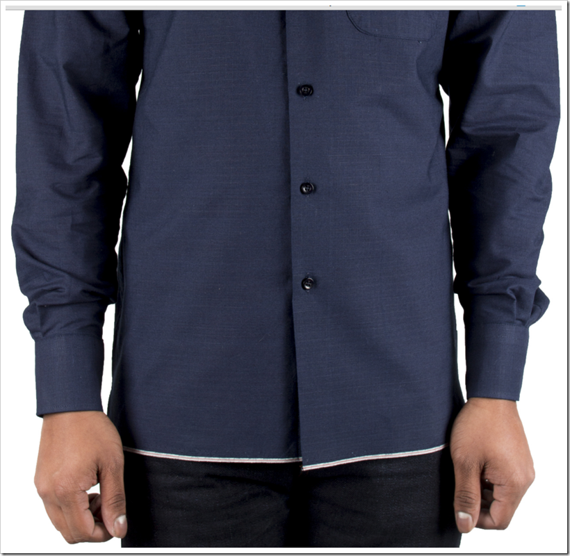 Indigo Selvedge Ripstop- Selvedge Shirt