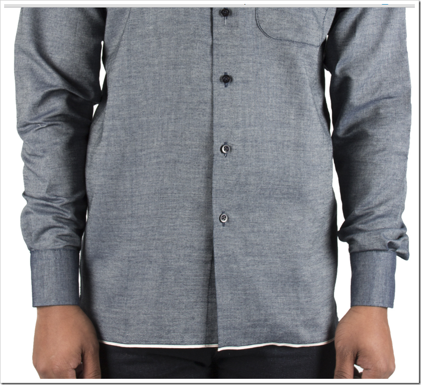 Indigo Selvedge Birdseye -Selvedge Shirt