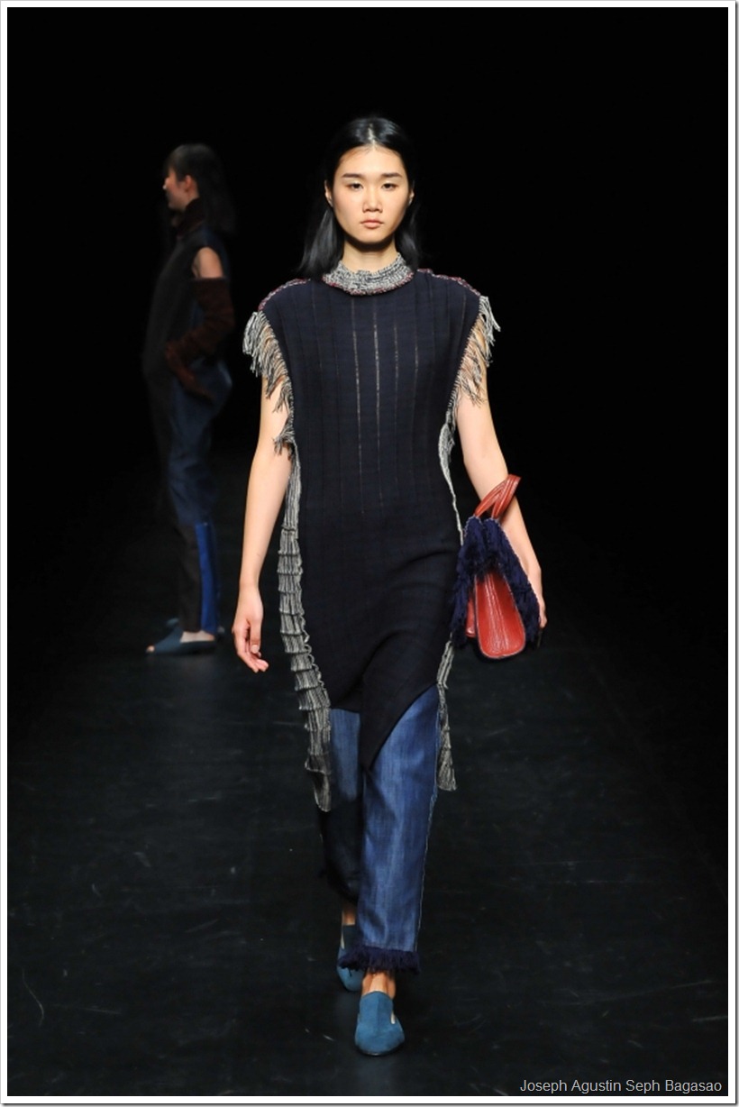 Denim And Knit Mix By Filipino Designer For Amazon Fashion Week | Denimsandjeans