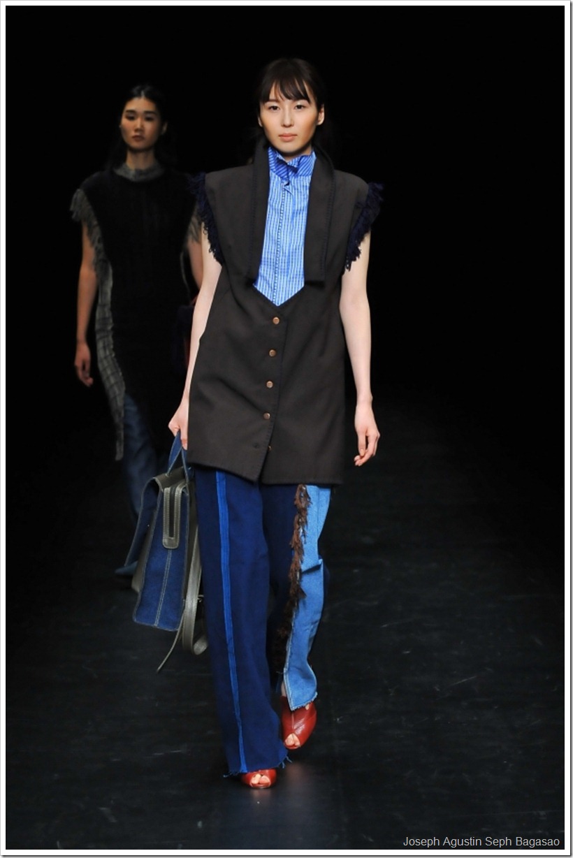 Denim And Knit Mix By Filipino Designer For Amazon Fashion Week | Denimsandjeans