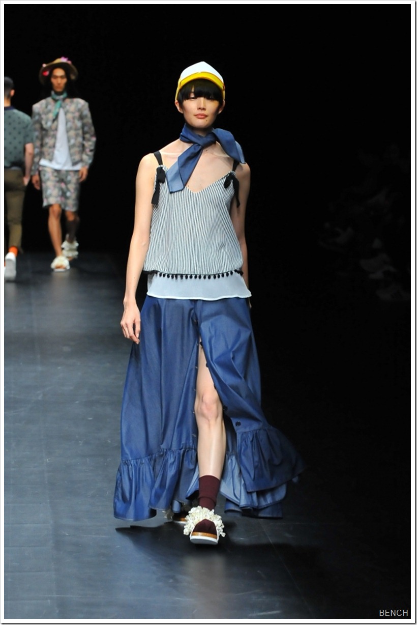 Denim And Knit Mix By Filipino Designer For Amazon Fashion Week | Denimsandjeans