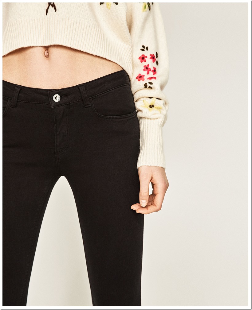 Zara  womenâ€™s skinny jeans trafaluc range size 8