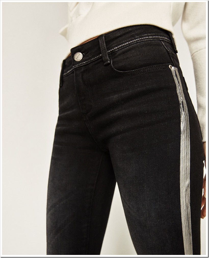 zara side stripe jeans mens