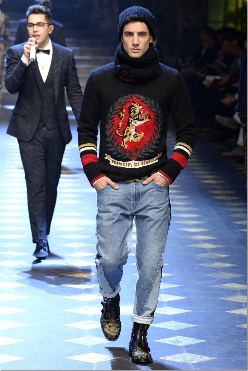 Dolce & Gabbana FALL 2017 MENSWEAR