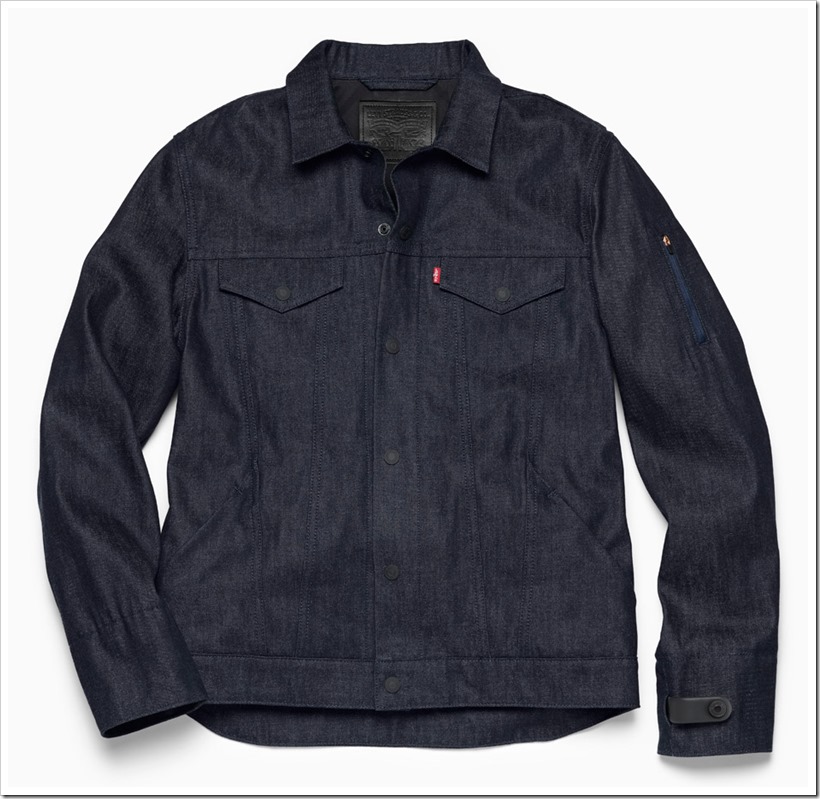 Levi's Smart Trucker Jacket Powered By Google - Denimandjeans