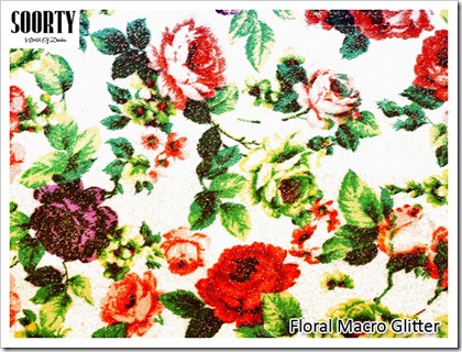 Visual Treats from Soorty - Floral Macro Glitter