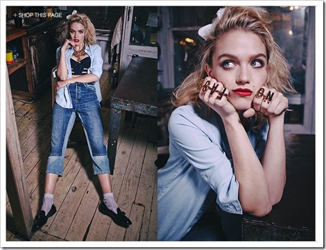 Shopbop 80â€²s Denim Campaign 7