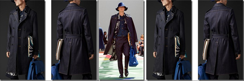 Burberry Prorsum Spring Summer 2015 Denim Looks