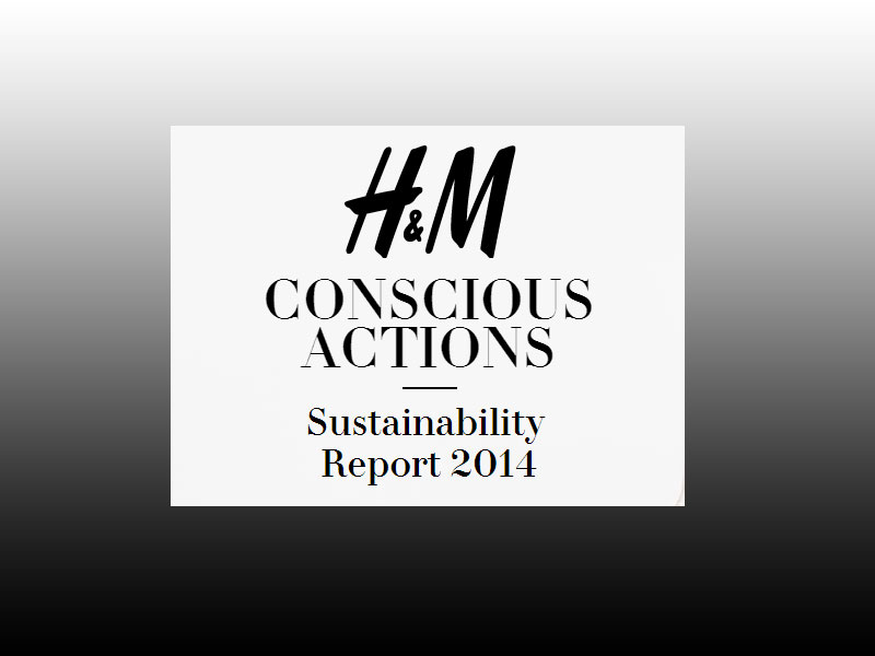 H&M Sustainability Report 2014