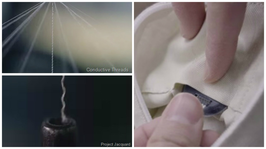 Now Touch Fabrics From Google + Levi`s