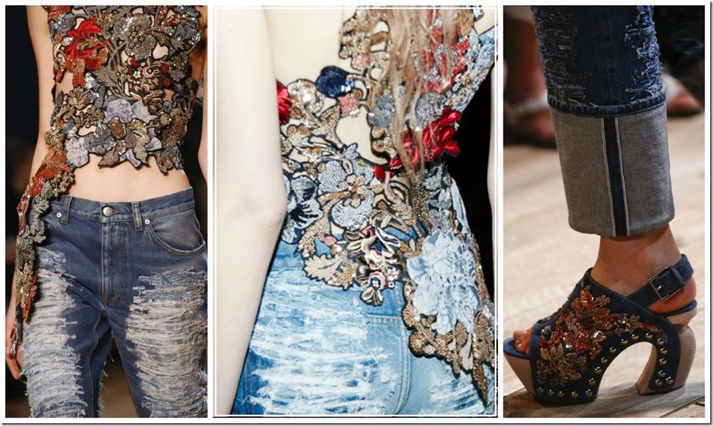 Alexander McQueen Womenswear Spring Summerâ€™16 Runway Looks  denimsandjeans.com 