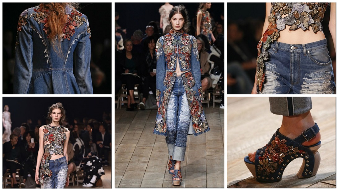 Alexander McQueen Womenswear Spring Summer&rsquo;16 Runway Looks