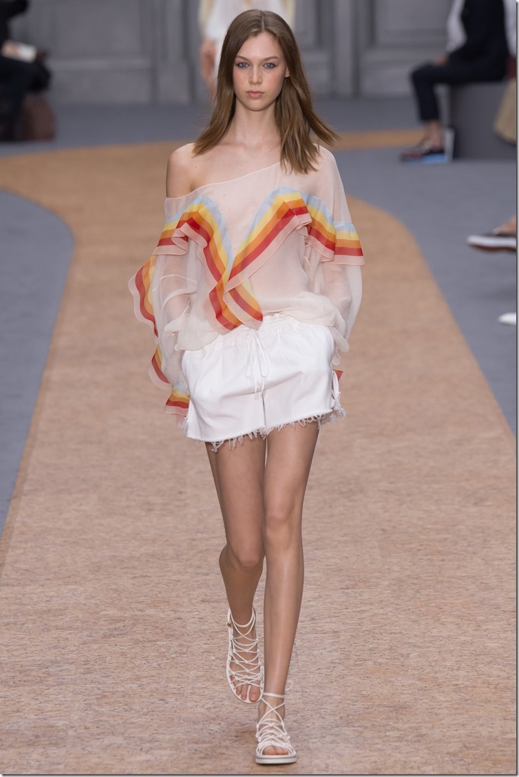 ChloÃ© Spring/Summer 2016 Paris Fashion Week denimsandjeans.com