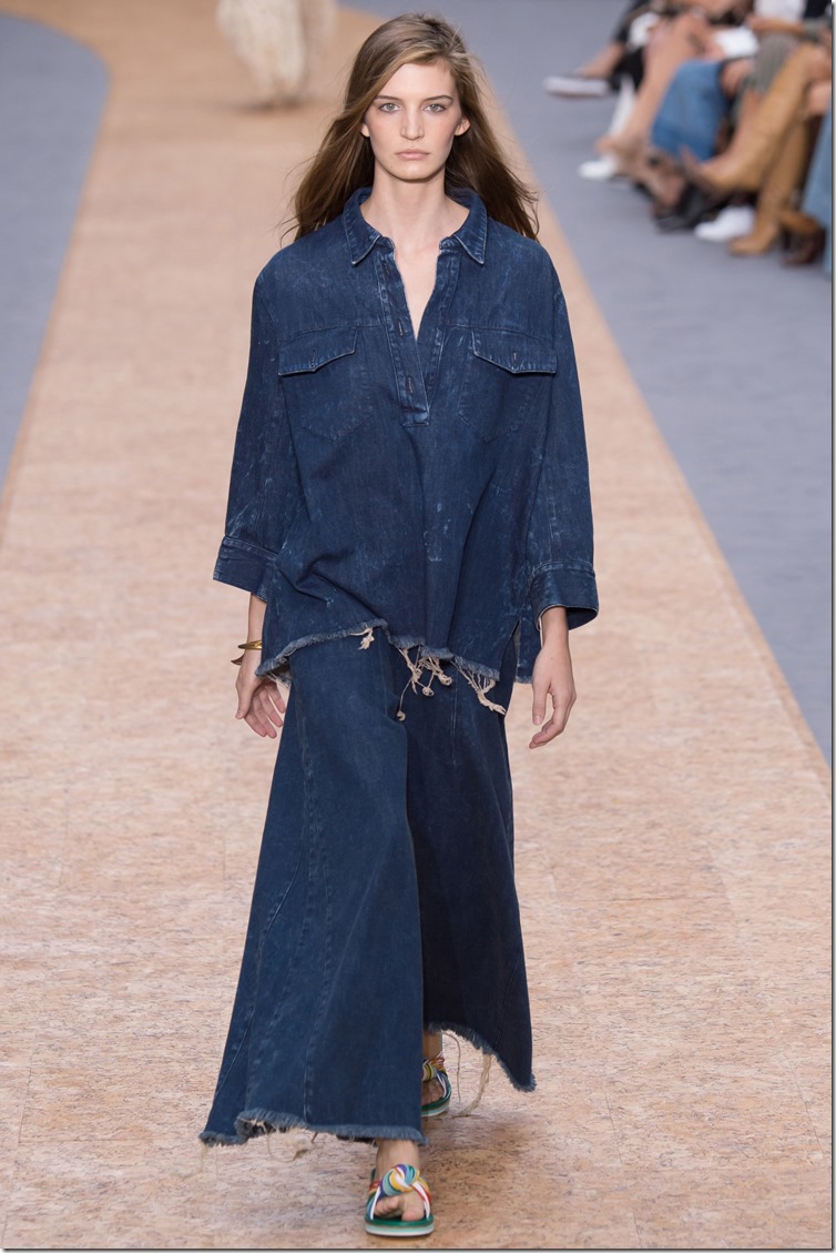 ChloÃ© Spring/Summer 2016 Paris Fashion Week denimsandjeans.com