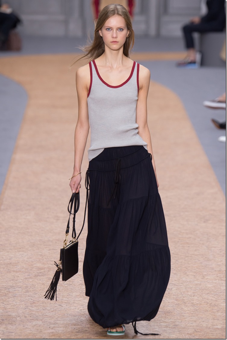 ChloÃ© Spring/Summer 2016 Paris Fashion Week denimsandjeans.com
