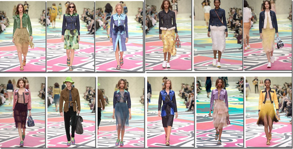 Burberry Prorsum Spring Summer 2015 Denim Looks