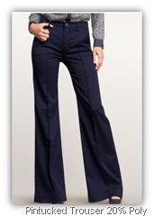 gap pintucked trouser 