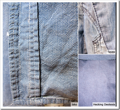 Dobby Weaves Isko Tavex Denim