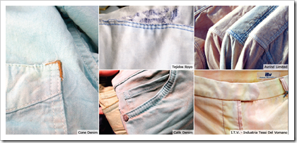 Pastel wash cone denim calik denim avrind limited