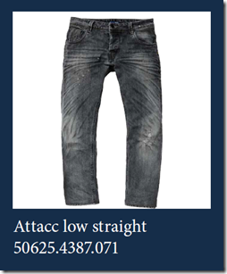 Attac Low Straight G-Star jeans