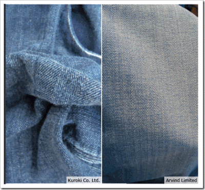 Herringbone Fabric denim