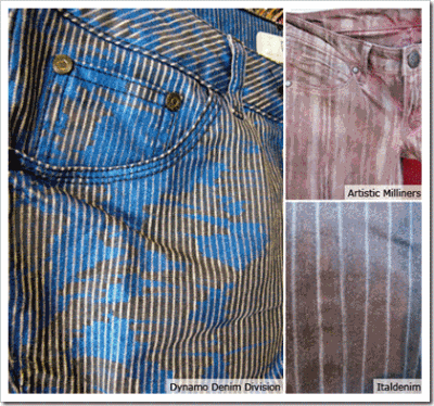 Laundered Stripes Print + Patteren
