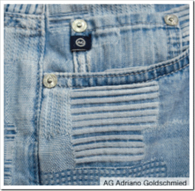 Adriano Goldschmied  ,Indigo Pattern