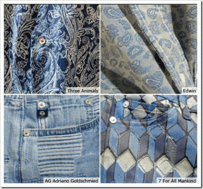 Adriano Goldschmied  ,Indigo Pattern