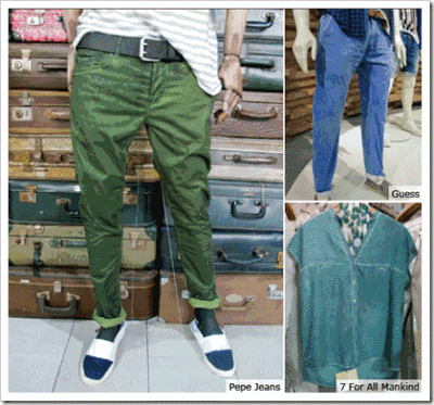 Colored Resins - Denim Jeans