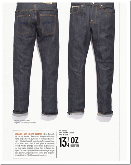 Nudie Jeans - Fall Winter 2012 - Dry Selvedge