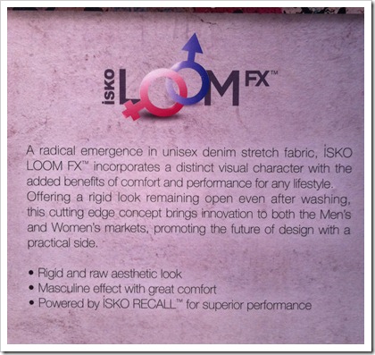 loom fx denim from isko