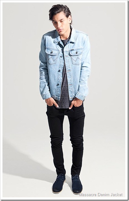 Wrangler Fall Winter 2014 Lookbook - Massacre Denim Jacket