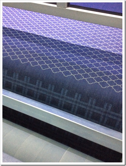 denim fabric laser