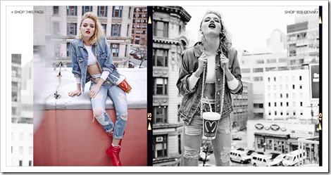 Shopbop 80′s Denim Campaign 1