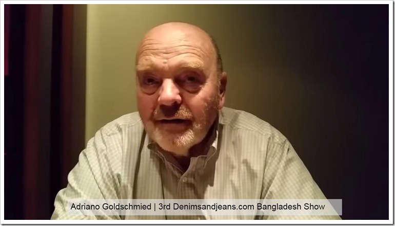 Adriano Goldschmied | 3rd Denimsandjeans.com Bangladesh Show