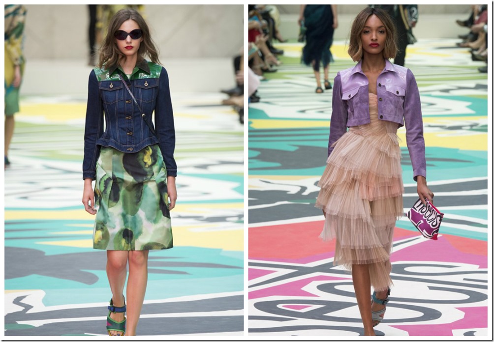 Burberry Prorsum Spring Summer 2015 Denim Looks 