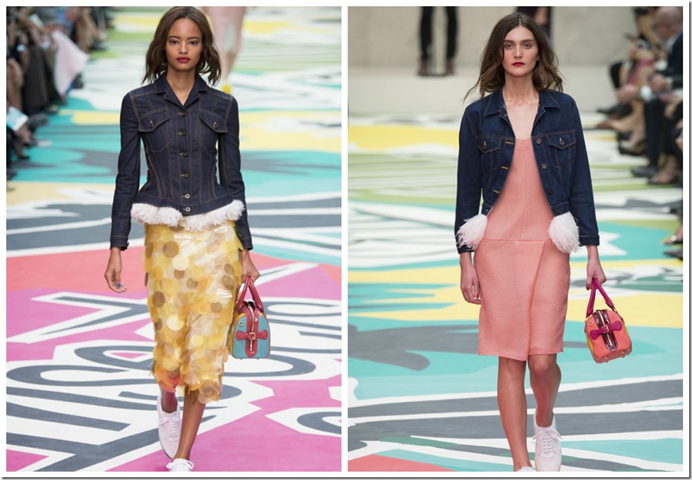 Burberry Prorsum Spring Summer 2015 Denim Looks 