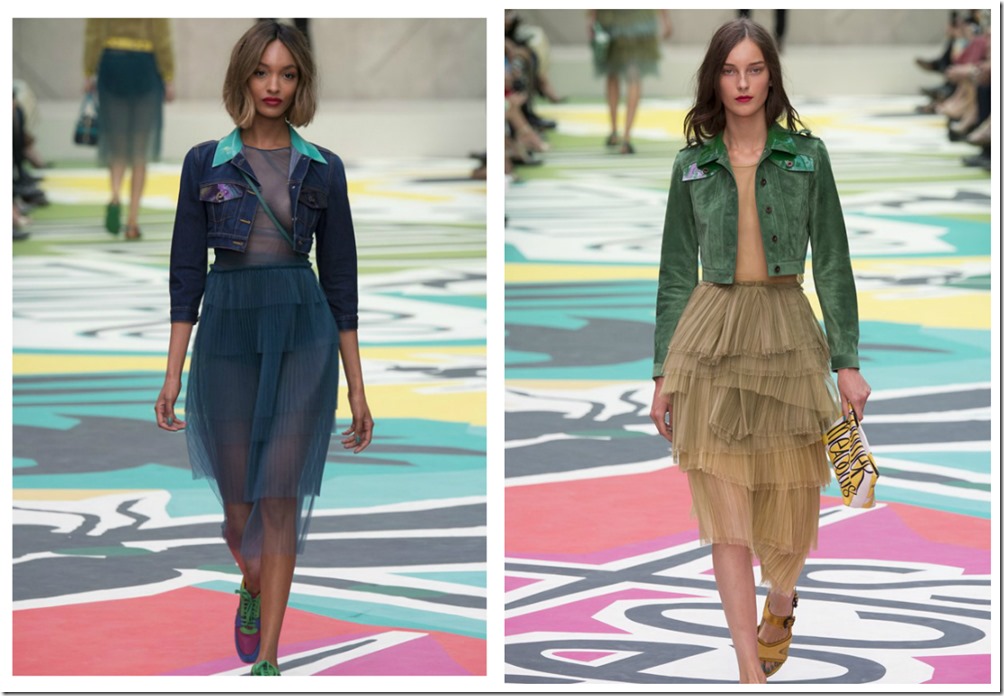 Burberry Prorsum Spring Summer 2015 Denim Looks 