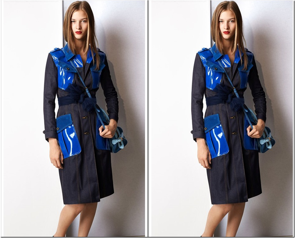 Burberry Prorsum Spring Summer 2015 Denim Looks