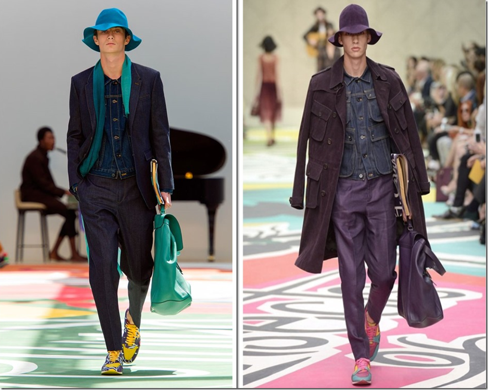 Burberry Prorsum Spring Summer 2015 Denim Looks