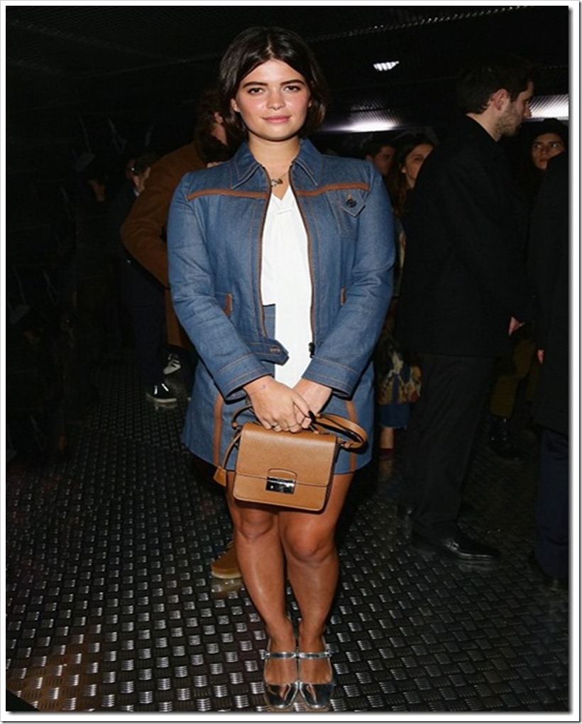 Pixie Geldof in Trendy Denim