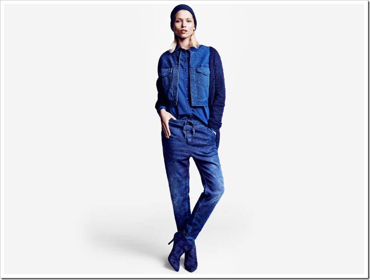 Conscious Blue (rather Green ) Denim From H&M : Denimsandjeans.com