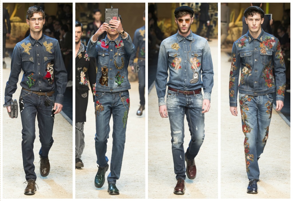 dolce & gabbana denim