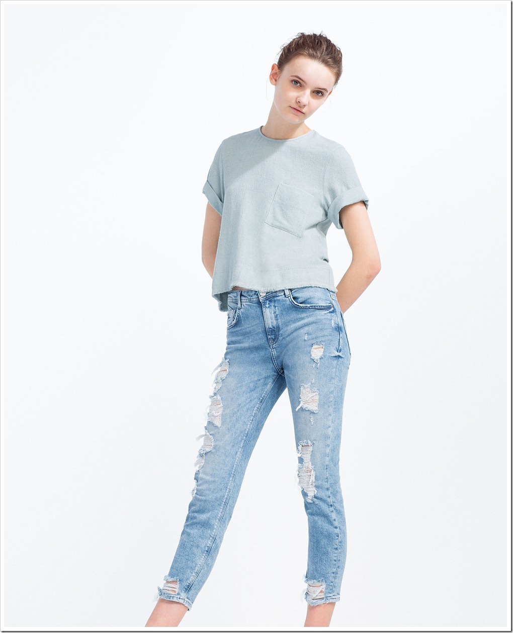 ZARA jeans for women : Denimsandjeans.com
